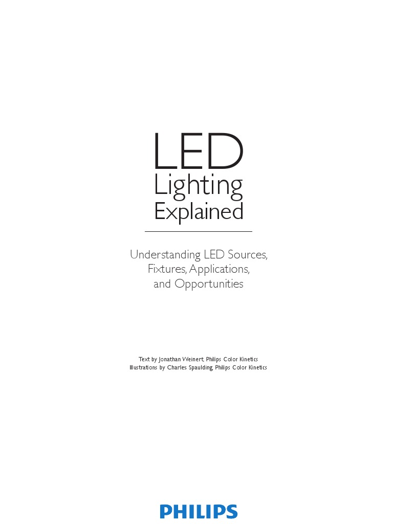 LED Lighting Fixture Anatomy Explained | PDF | Light Emitting Diode ...