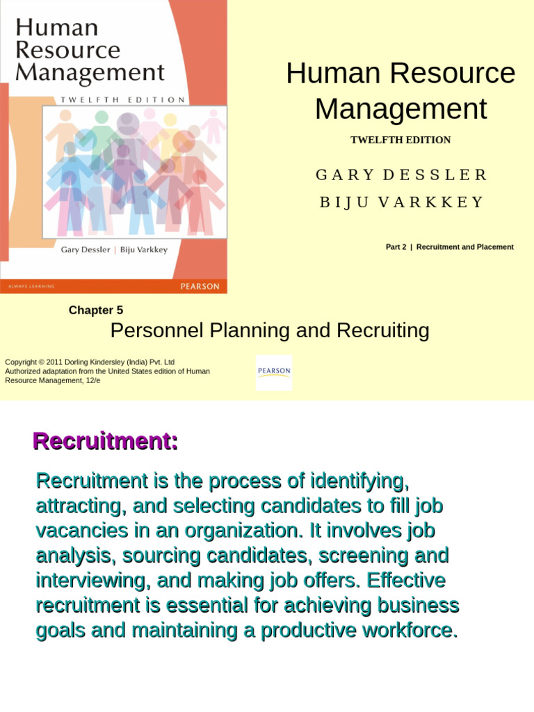 Chapter 5(Recruiting) PDF Recruitment Forecasting Chapter 5(Recruiting) PDF Recruitment Forecasting