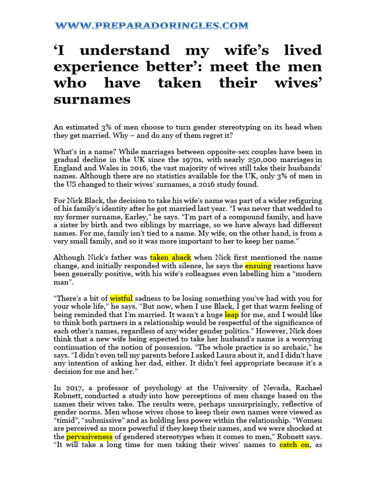 8 - I Understand My Wife | PDF | Marriage