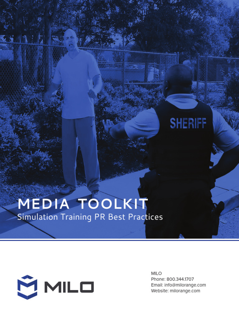 MILO Simulation Training PR Toolkit | PDF | Simulation | Behavioural ...