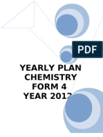 Yearly Plan Chemistry Form 4 YEAR 2012