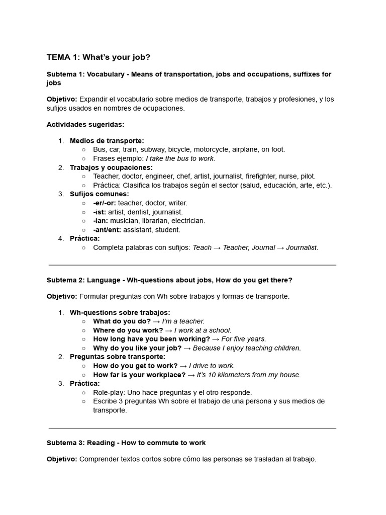 What's Your Job | PDF