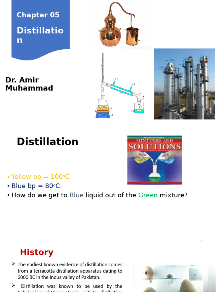 09 Chapter 5 Distillation 1 (1) | PDF | Distillation | Physical Chemistry
