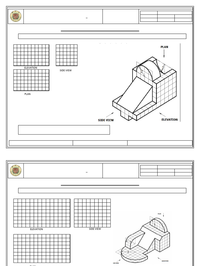 Ebs 141 sheet 6 orthographic projection missing view 1 pdf