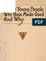 1917 - Some Young People Who Have Made Good and Why