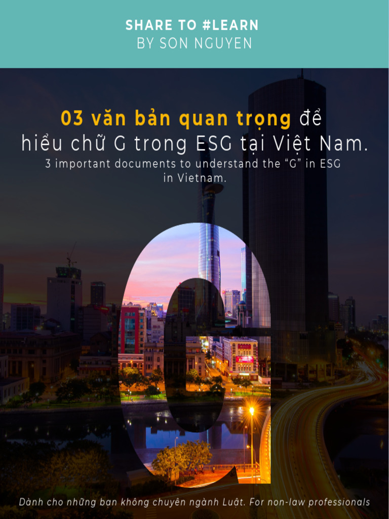 ESG Hoang Son - 3 Van Ban Quan Trong ESG (G) | PDF