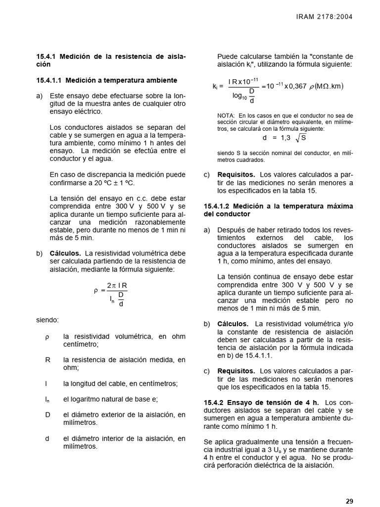 29 - PDFsam - 333805189 IRAM 2178 Cables de Energia | PDF | Resistencia ...