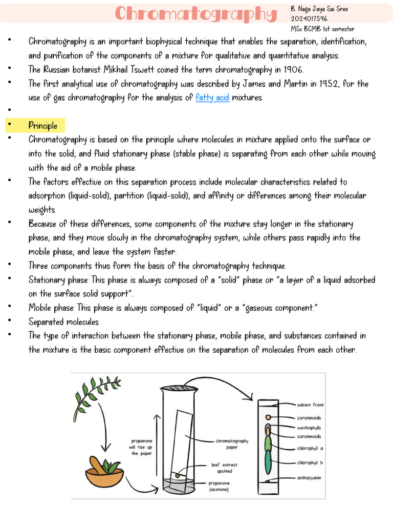 Understanding Chromatography Techniques | PDF | Chromatography | Thin ...
