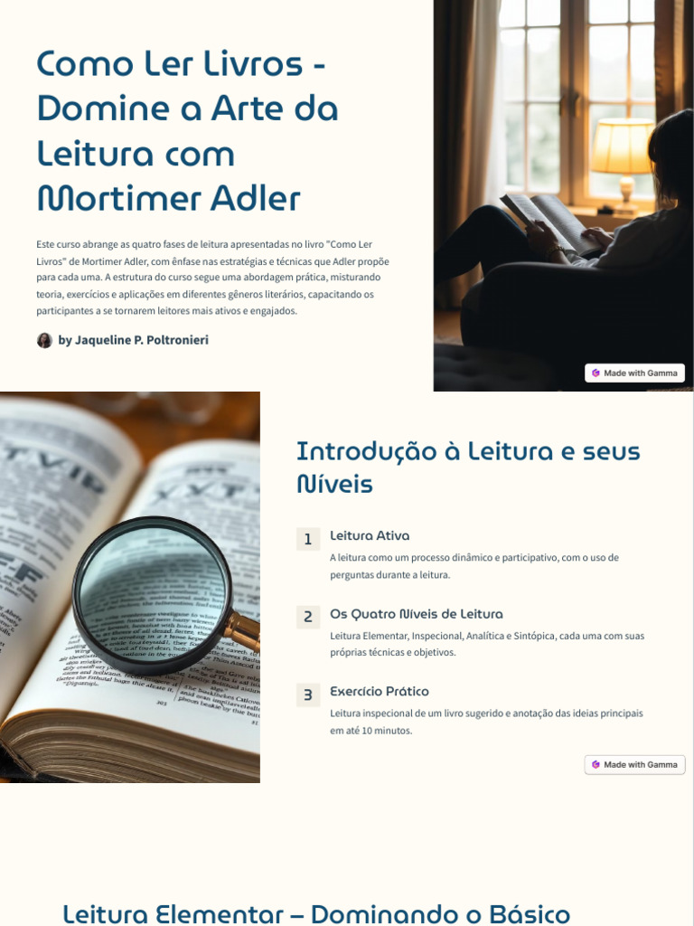 Como Ler Livros com Mortimer Adler | PDF | Alfabetização