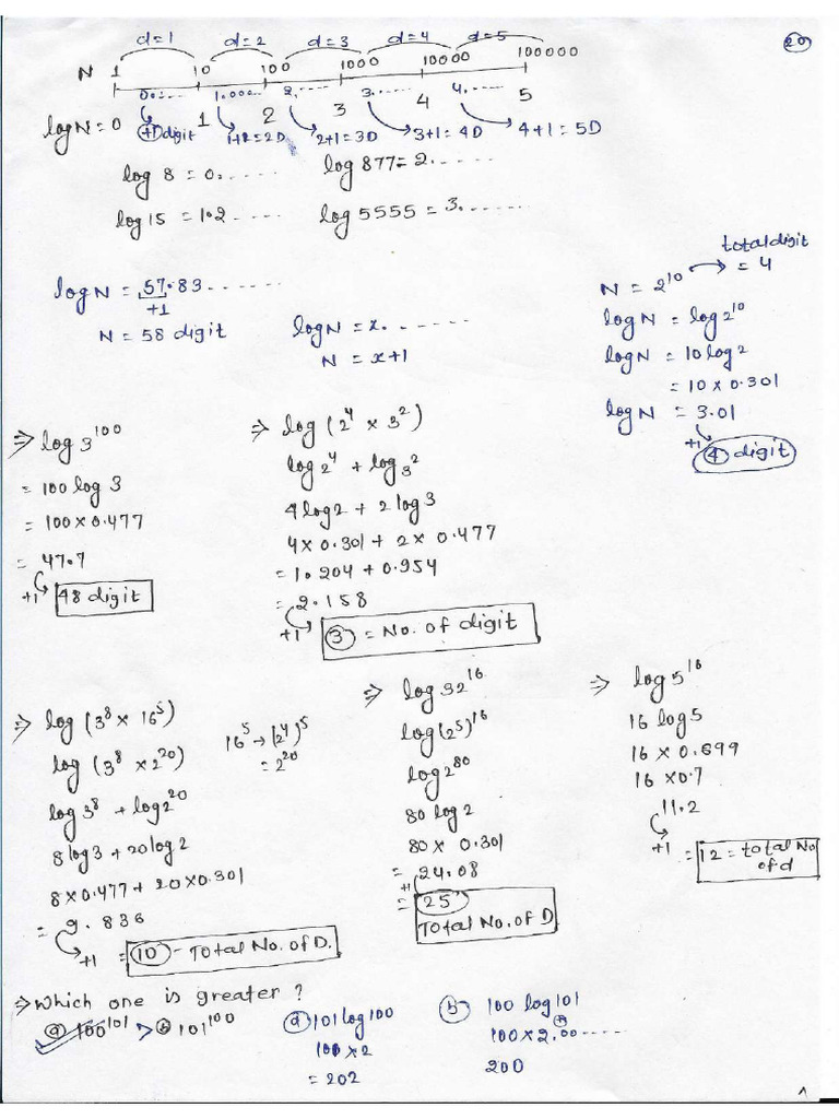 CLASS - 06 (Class Notes Eng) Number System - 277757 - Crwill | PDF