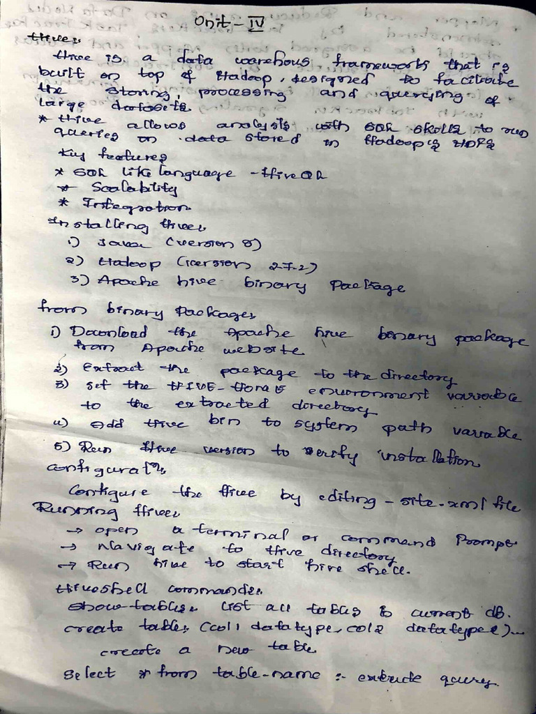 Bda Unit 5 | PDF