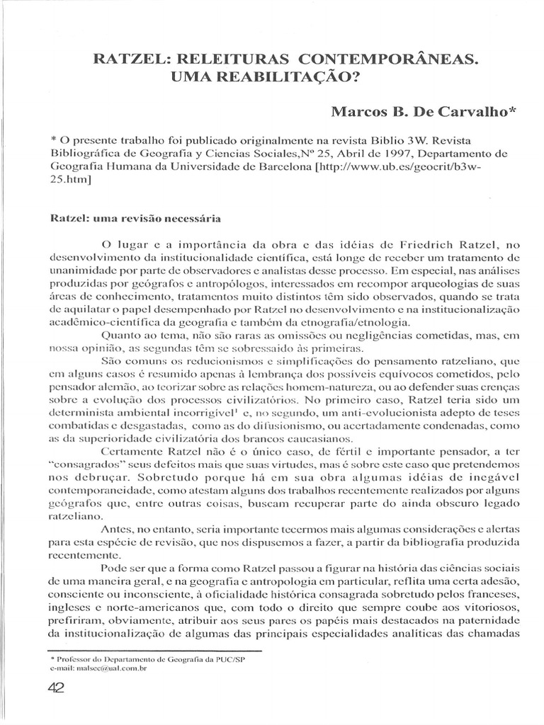 Ratzel | PDF