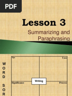 Download SUMMARIZING AND PARAPHRASING by Yzza Veah Esquivel SN8003175 doc pdf