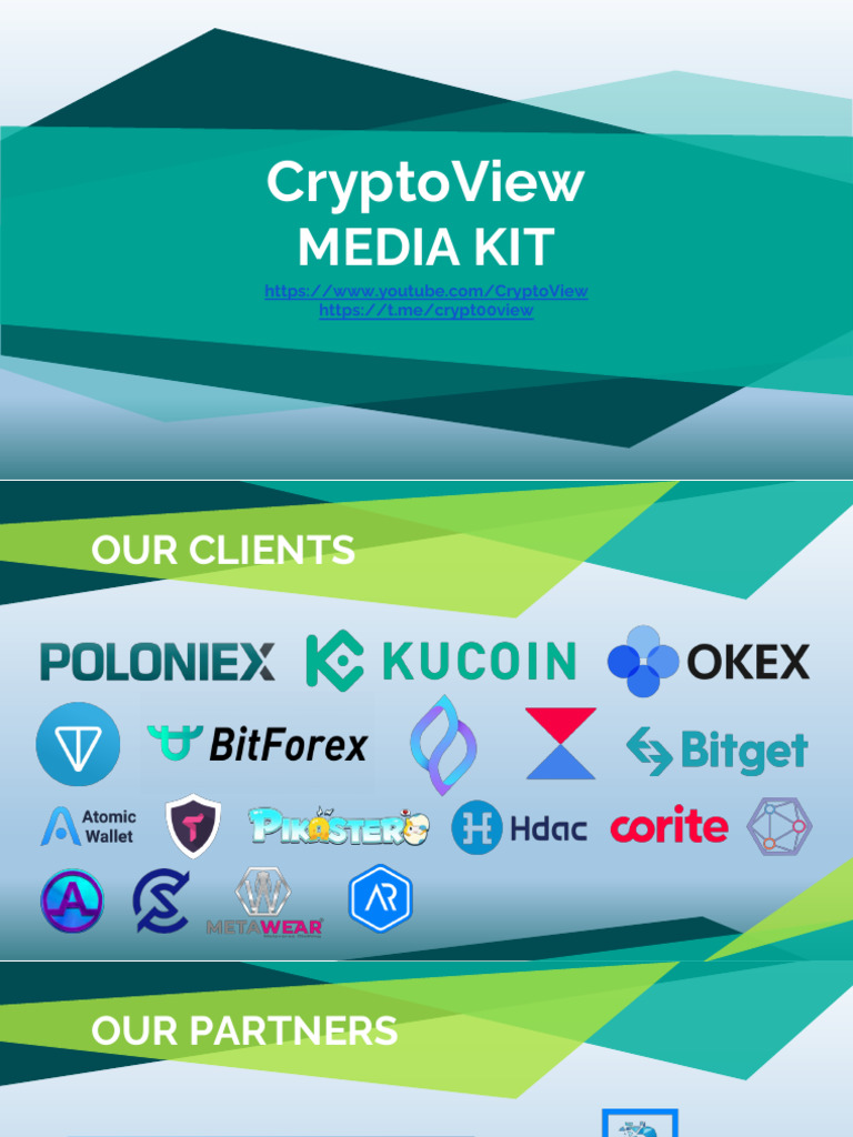 CryptoView Media Kit Overview | PDF