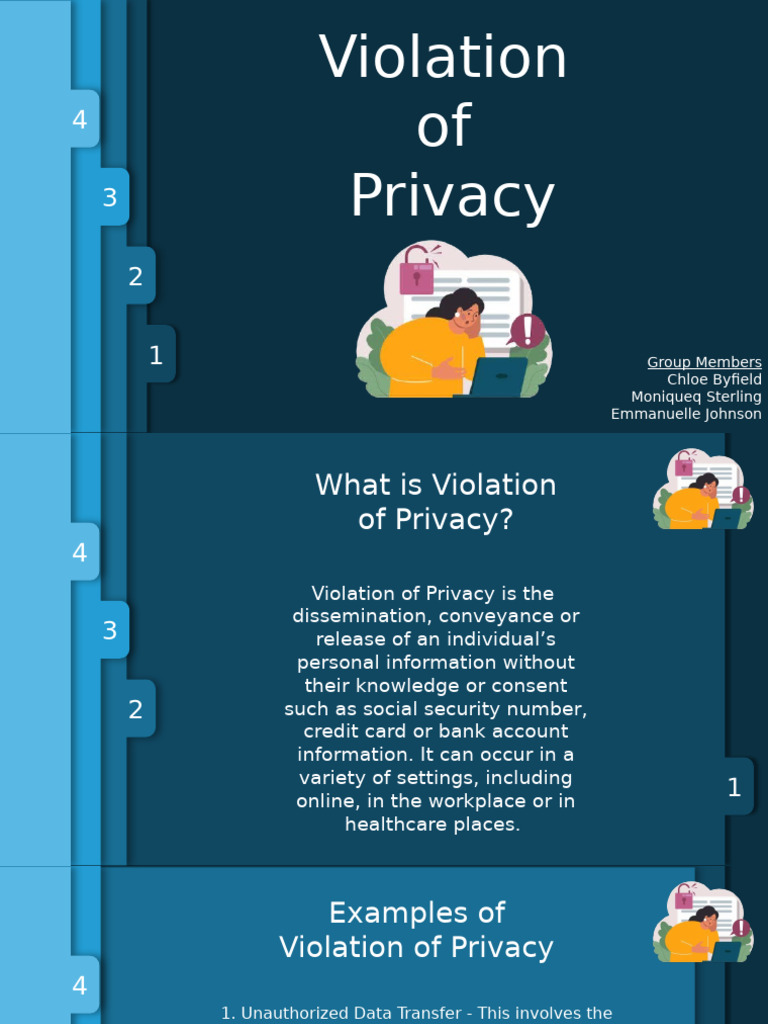 Violation of Privacy | PDF | Security | Computer Security