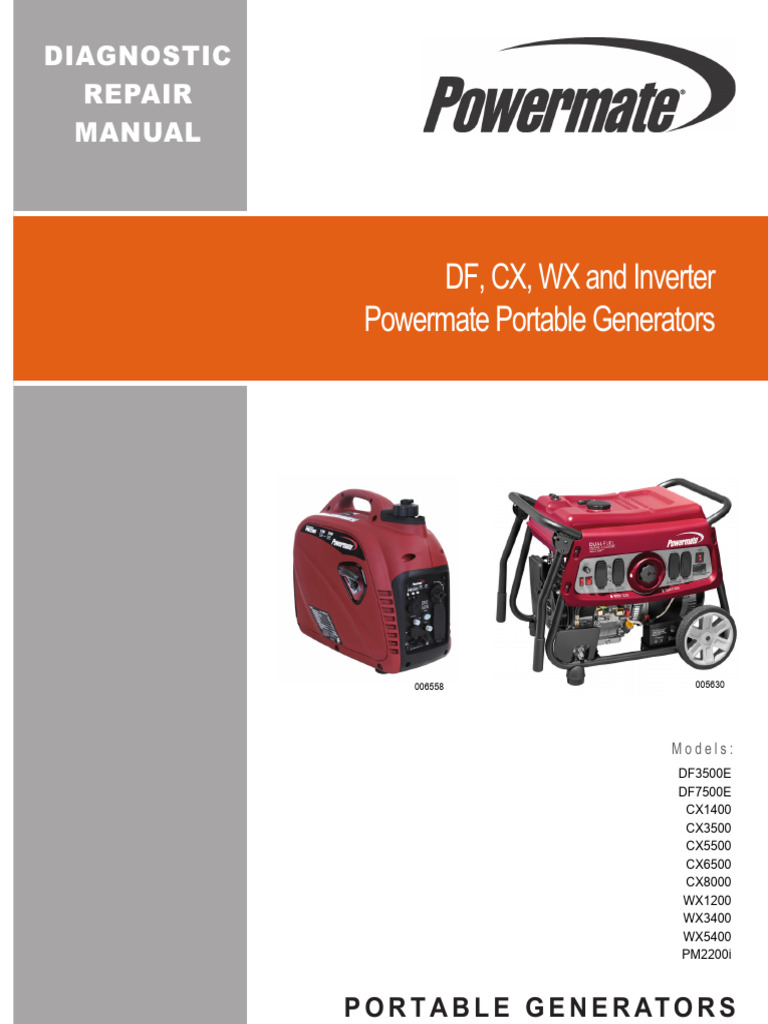 Powermate DM | PDF | Alternating Current | Electric Generator