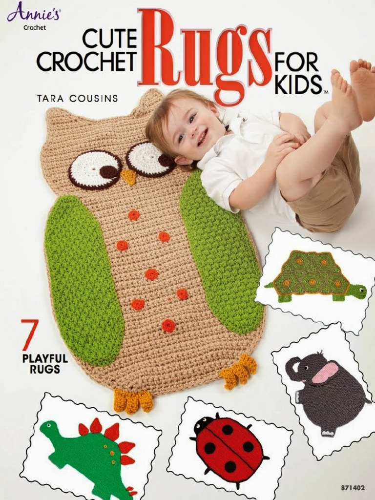 Annie's Crochet - Cute Crochet Rugs For Kids | PDF