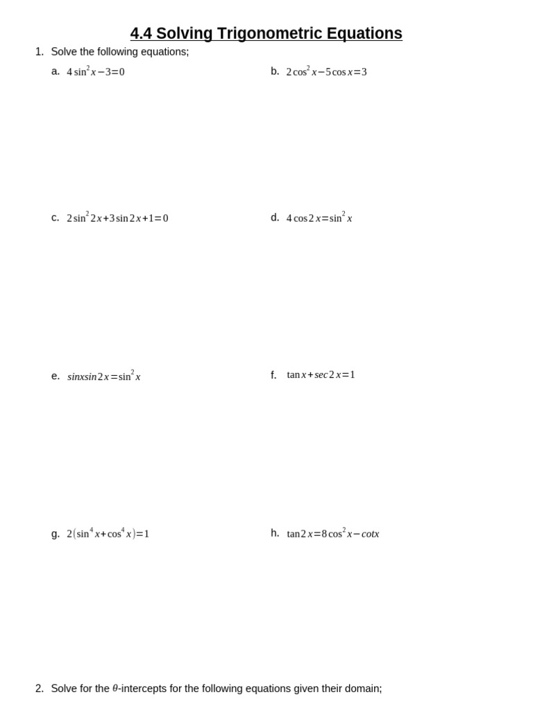 4 4 solving trigonometric equations pdf