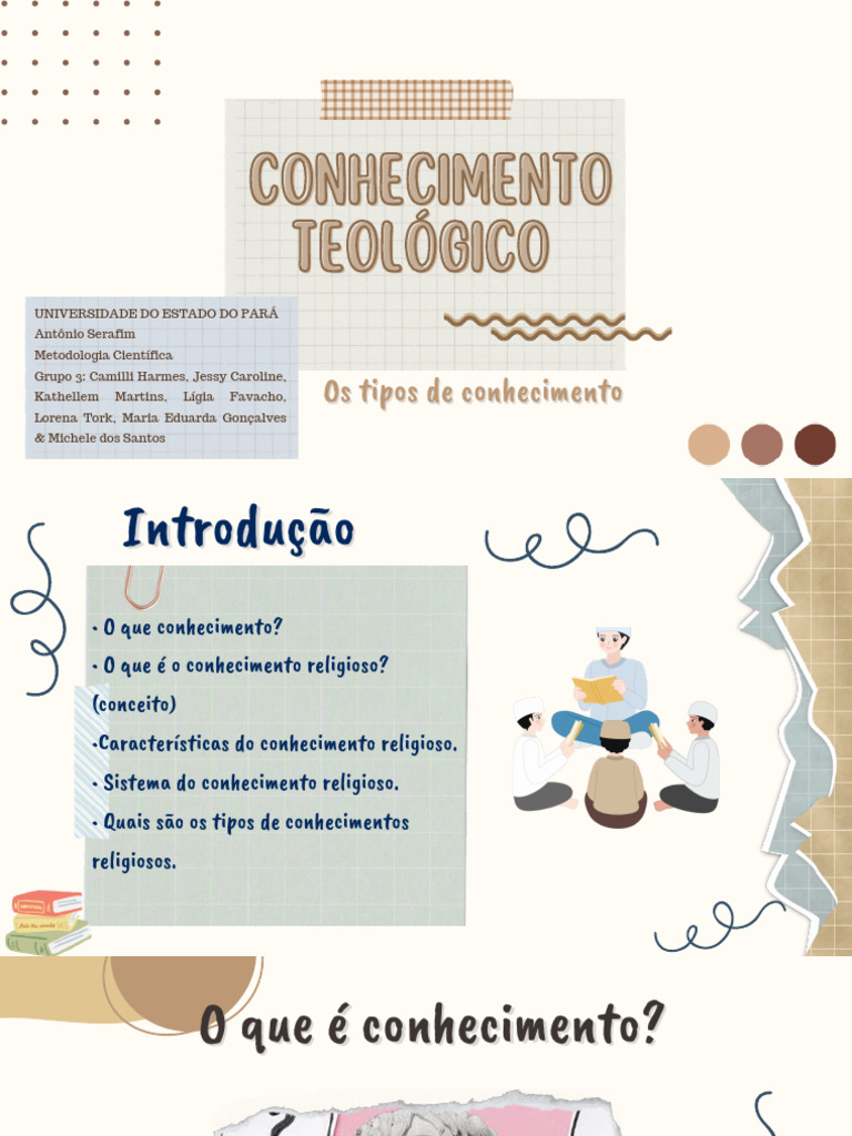 Tipos e Características do Conhecimento Religioso | PDF | Conhecimento ...