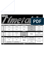 2012 Timetable R5