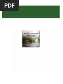 Instant download Research Methods for Business A Skill building Approach 8th Edition By Uma Sekaran Vitalsource Download pdf all chapter