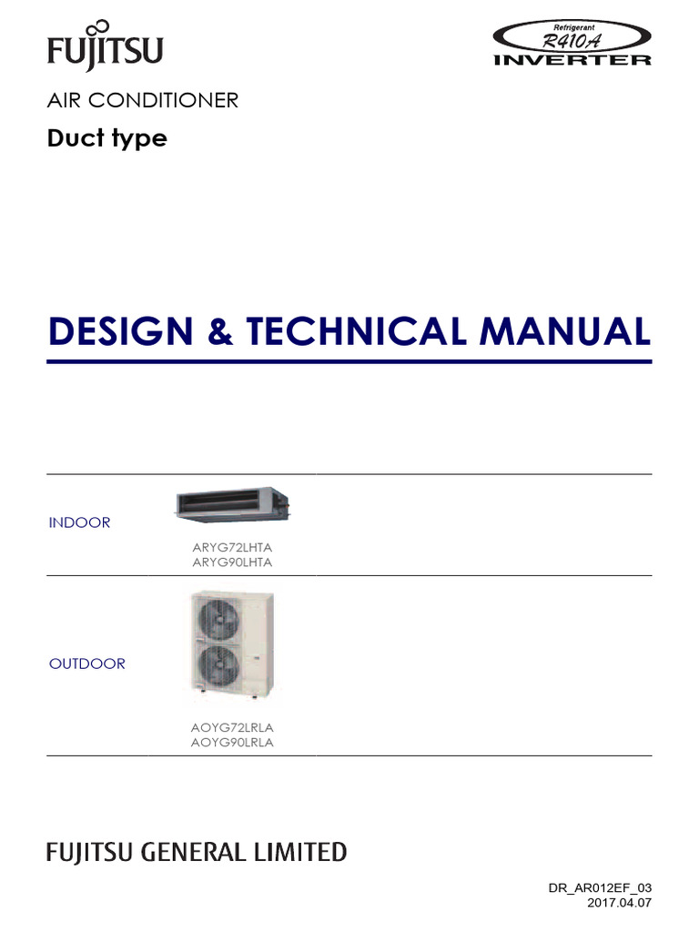 Design & Technical Manual 2 | PDF | Air Conditioning | Power Supply
