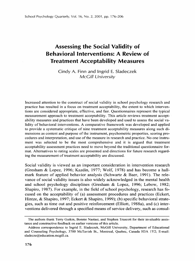 Validade Social Fala Dos Instrumentos | PDF | Validity (Statistics ...