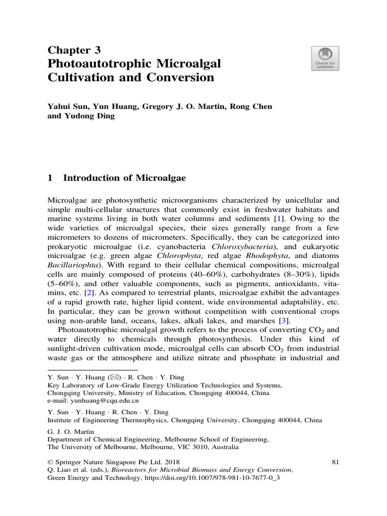 Sun 2018 | PDF | Photosynthesis | Metabolism