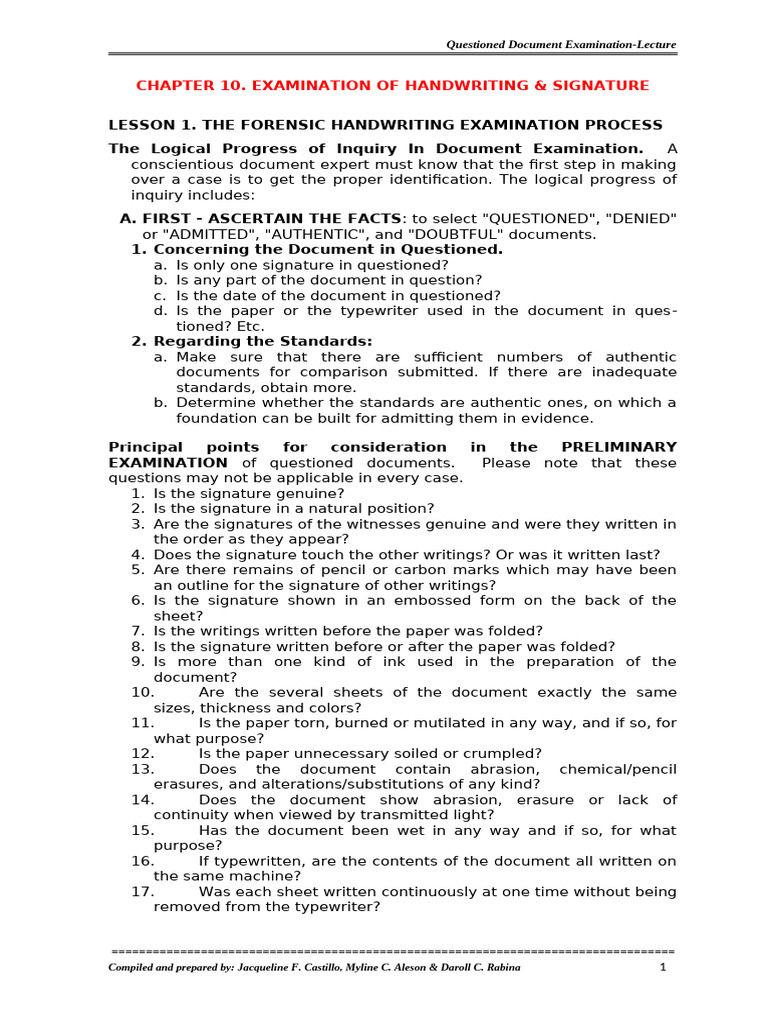 10_QD_10 | PDF | Signature | Experiment