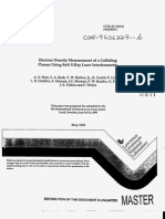 A. S. Wan Et Al - Electron Density Measurement of A Colliding Plasma Using Soft X-Ray Laser Interferometry