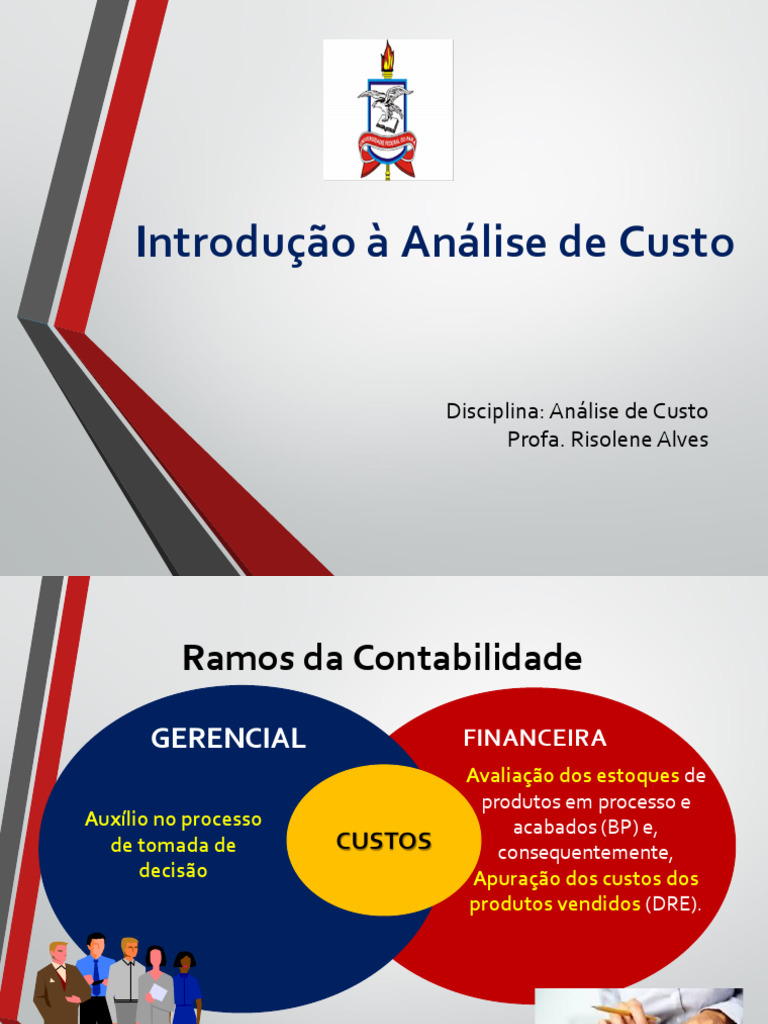 Aula 1 - Introdução À Análise de Custo | PDF | Despesa | Contabilidade