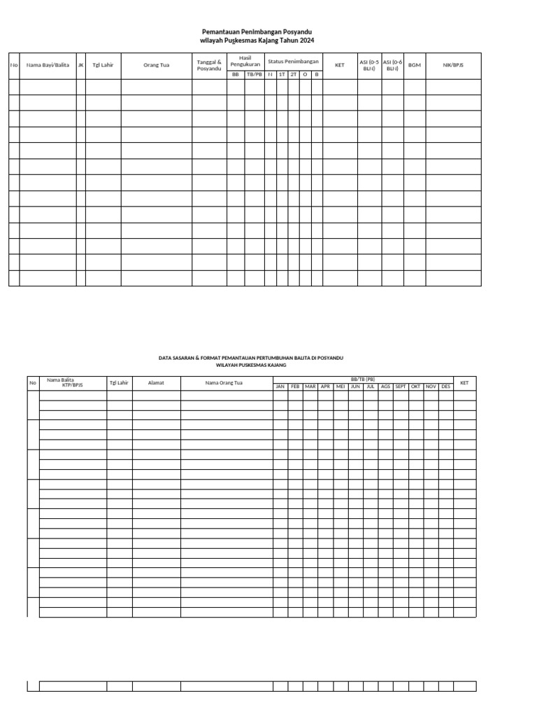 FORMAT PP DI POSY (BUKU HARIAN) (1) | PDF