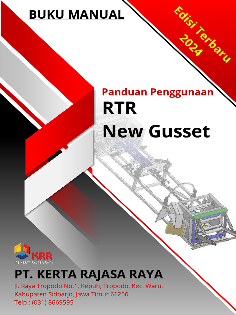 User Manual Book RTR New Gusset 2024 | PDF