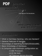 Download Seminar on Hacking by anon-531993 SN8004044 doc pdf