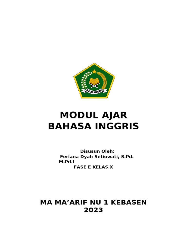 MODUL AJAR PROCEDURE TEXT | PDF