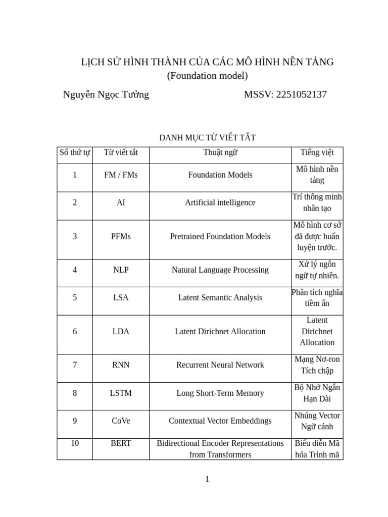 Foundation Model | PDF