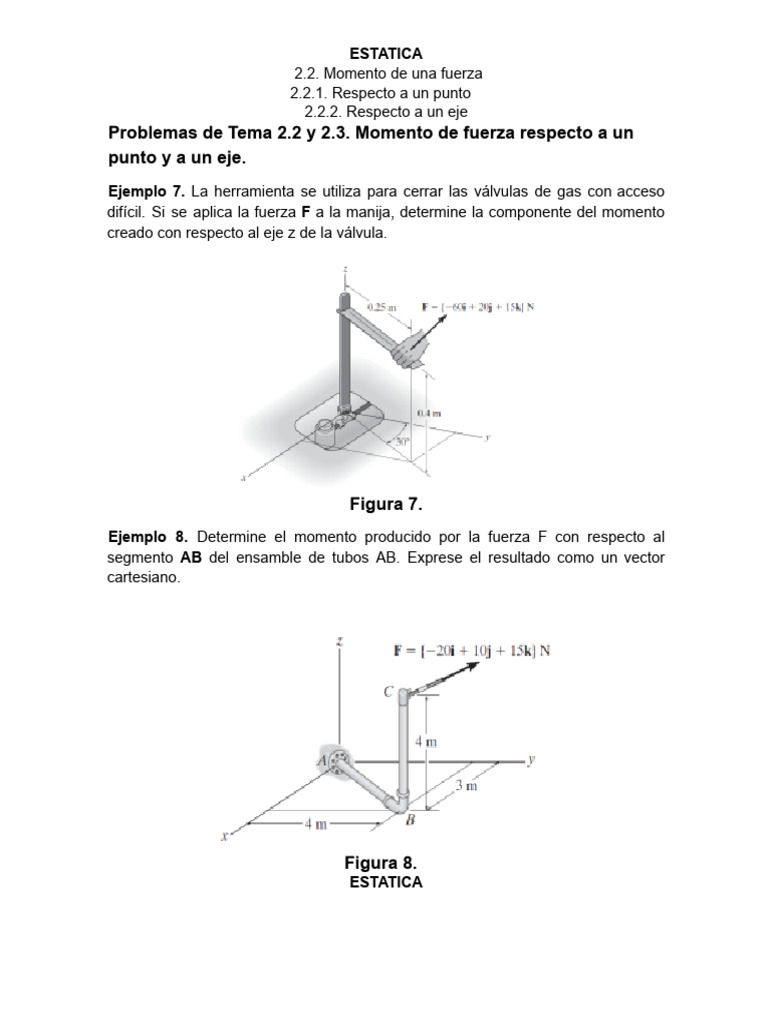 Problemas de Tema 2.2 | PDF