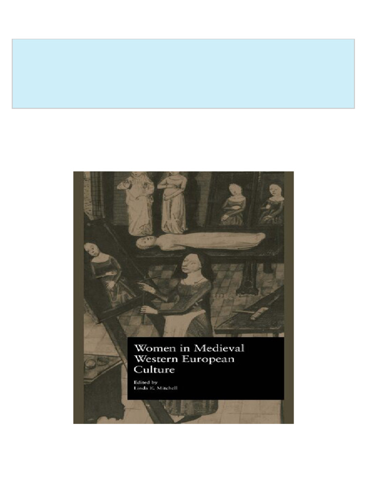 Women in Medieval Western European Culture Linda E. Mitchell (Ed.) 2024