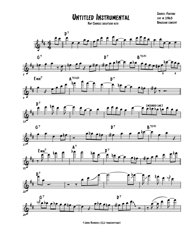 ray-charles-alto-sax-solo-bb-instruments-pdf