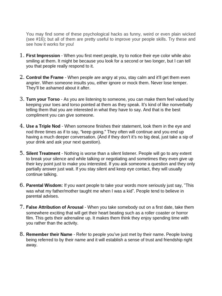 Mind Hacks As Funny | PDF