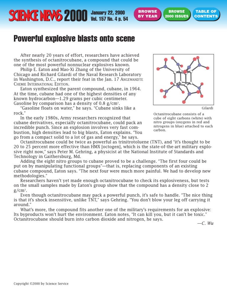 C. Wu - Powerful Explosive Blasts Onto Scene | PDF | Law | Science ...