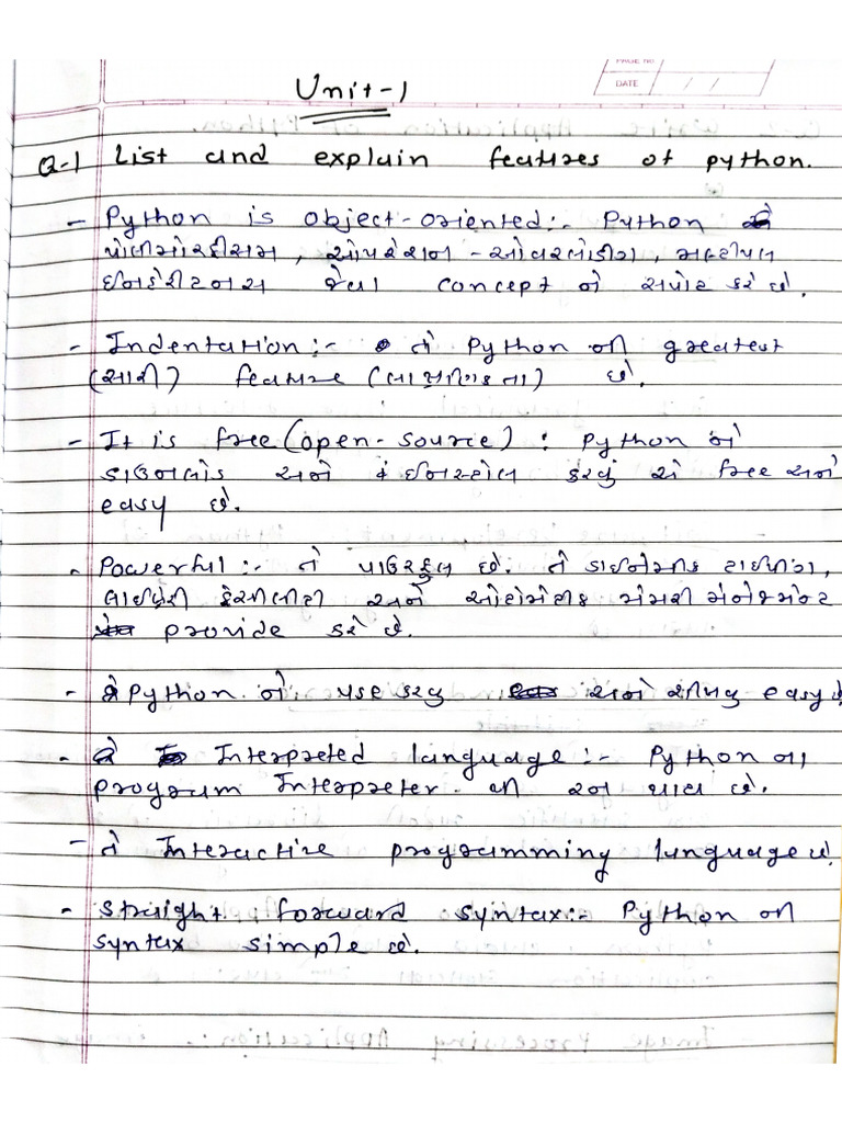 Gujarati Unit 1 | PDF