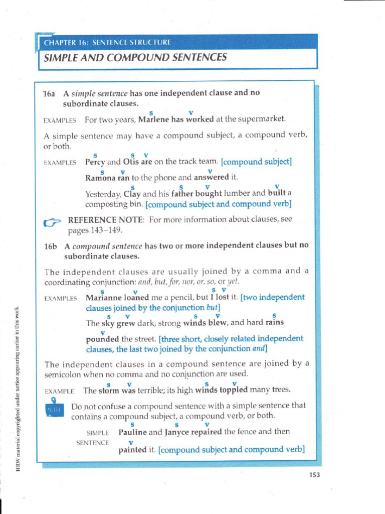 Types of Sentences | PDF