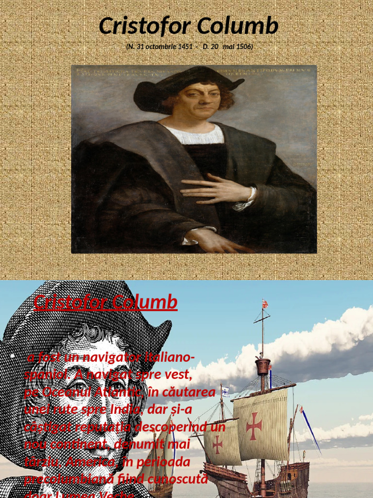 Cristofor Columb | PDF