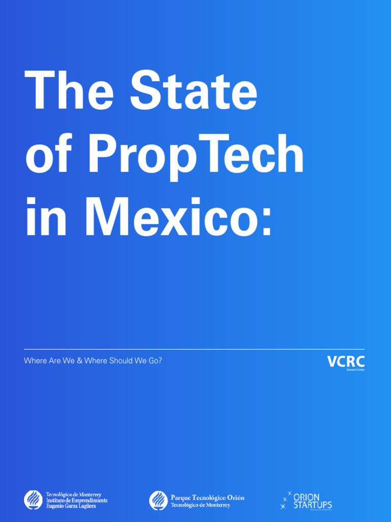 PropTech Landscape in Mexico: Insights & Trends | PDF | Internet Of ...