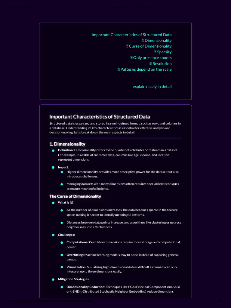 Machine visual data 3