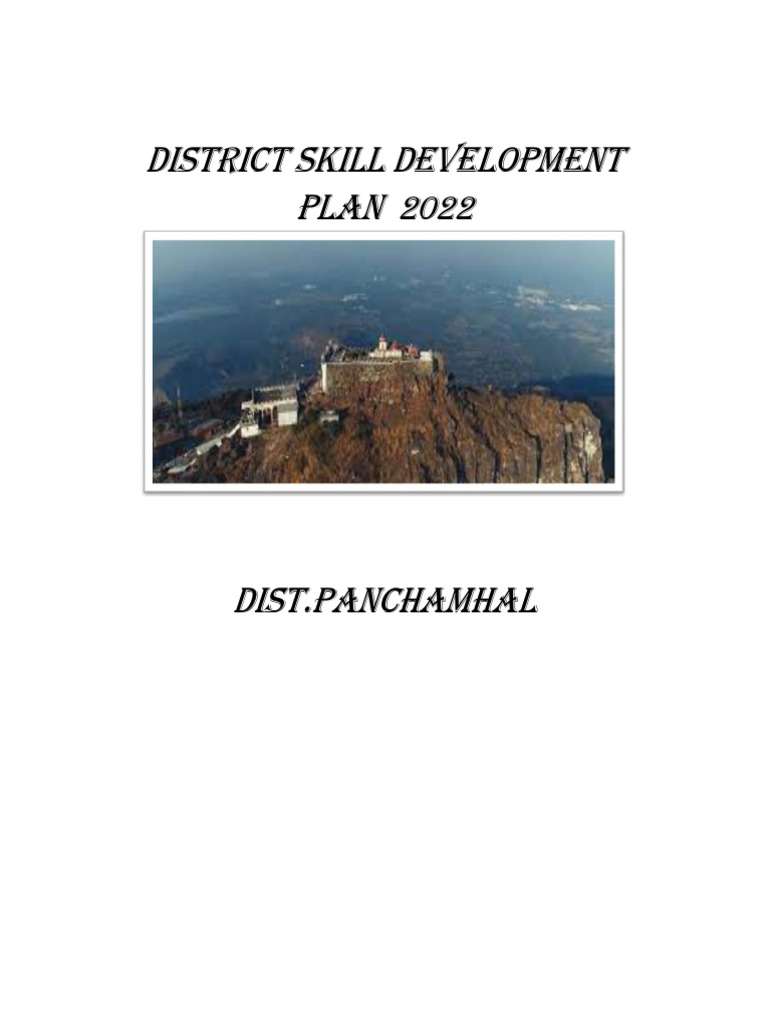 Panchmahals District Skill Development Plan | PDF | Agriculture