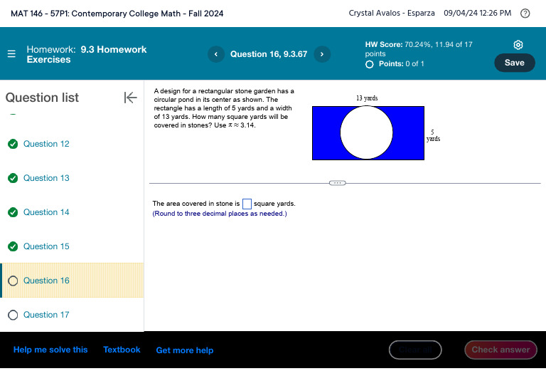 Do Homework - 9.3 Homework Exercises 2 | PDF