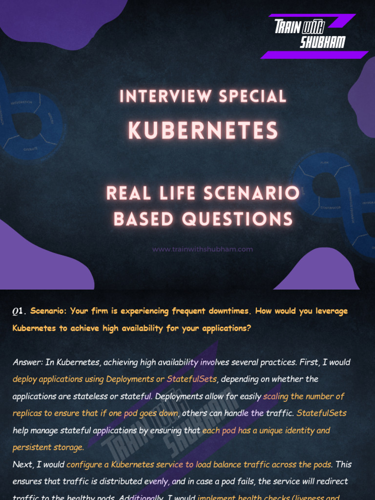 Kubernetes High Availability Strategies | PDF | Backup | Computing