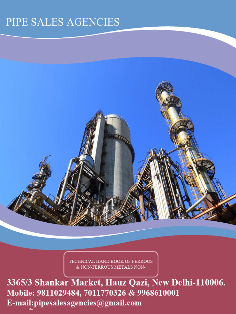 Pipe Sales Agencies: Metal Suppliers | PDF | Pipe (Fluid Conveyance ...